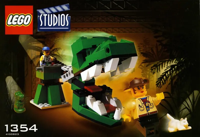 LEGO Studios 1354 Dino Head Attack set
