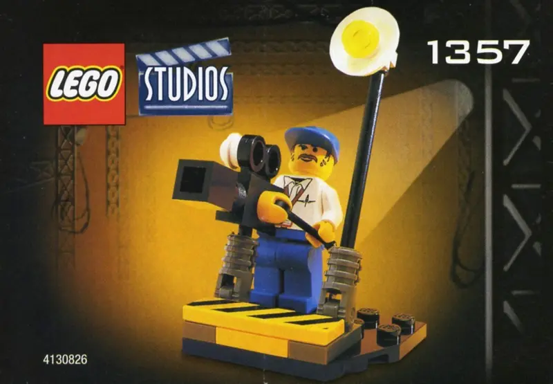 LEGO Studios 1357 Cameraman set