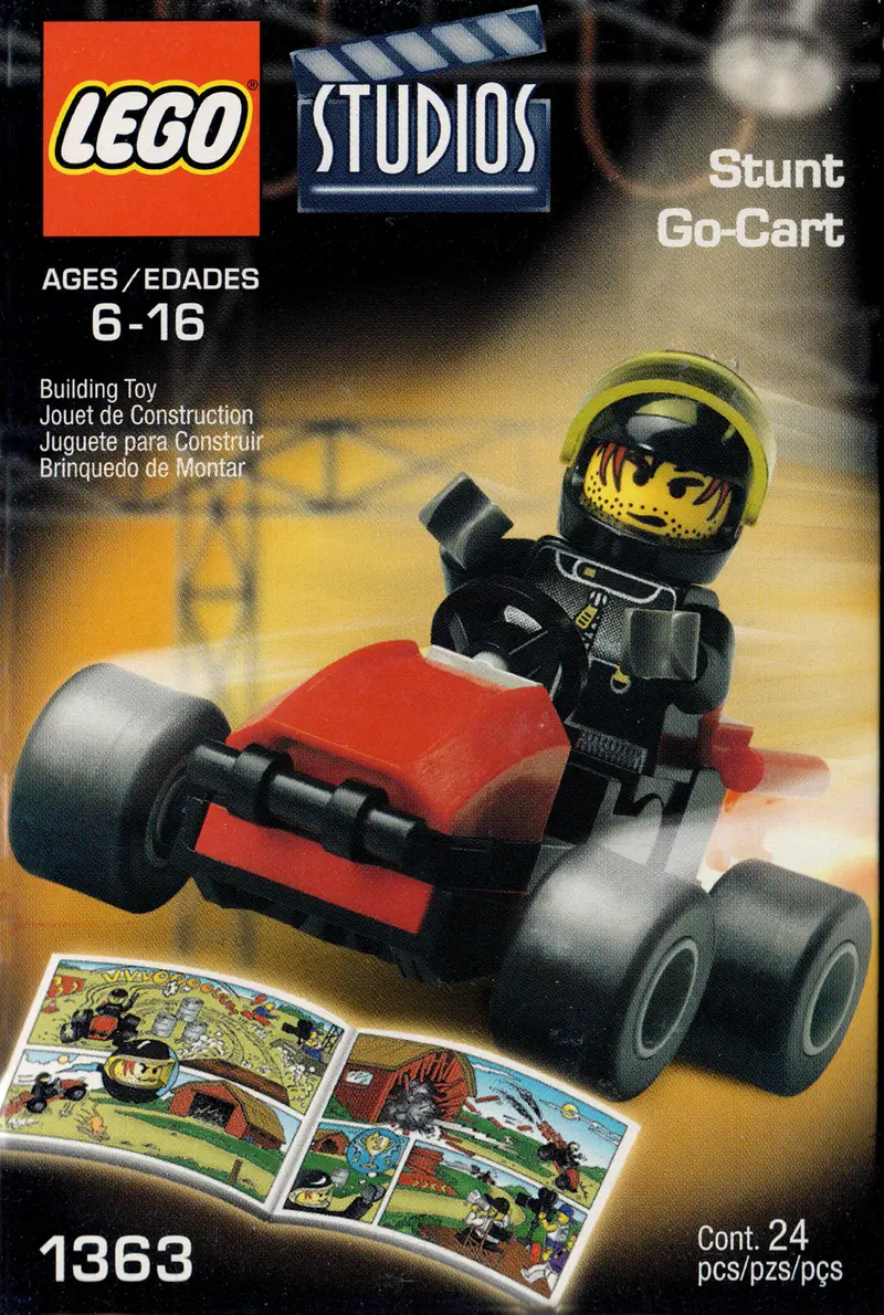 LEGO Studios 1363 Stunt Go-Cart set