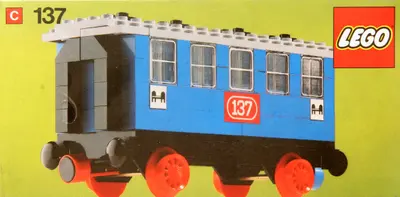 LEGO Trains 137 Passenger Sleeping Car set