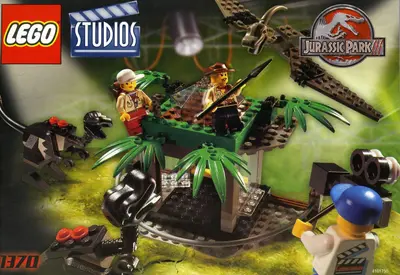LEGO Studios 1370 Raptor Rumble set