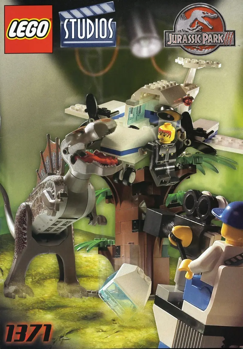 LEGO Studios 1371 Spinosaurus Attack set