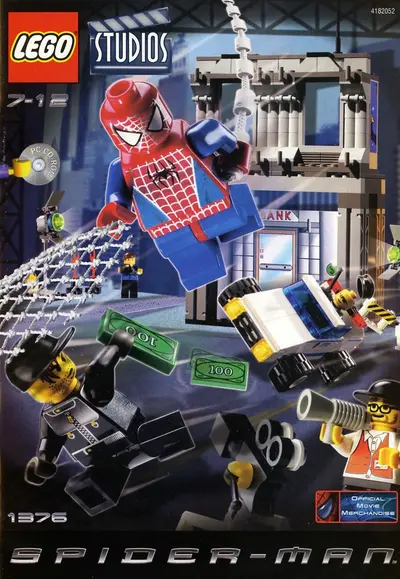 LEGO Studios 1376 Spider-Man Action Studio set