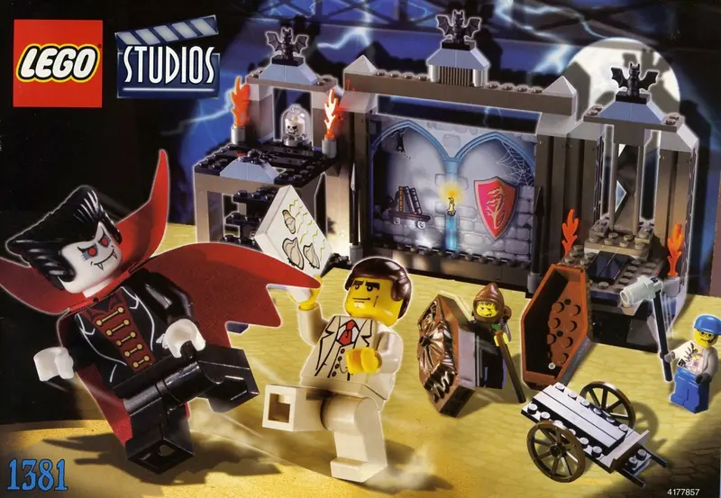 LEGO Studios 1381 Vampire's Crypt set