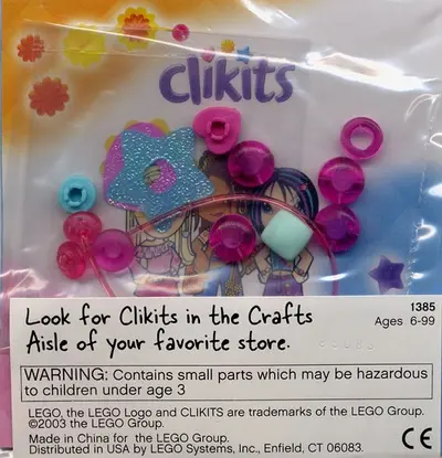 LEGO Clikits 1385 Clikits Bracelet set