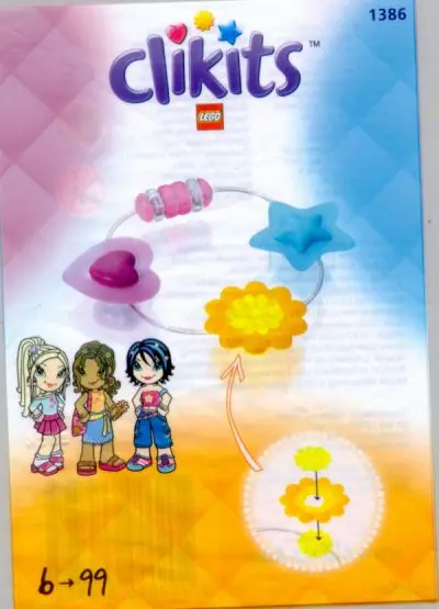 LEGO Clikits 1386 Jewellery Sample set