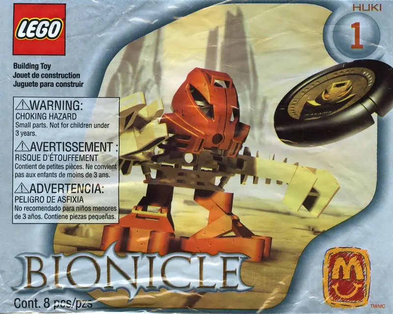 LEGO Bionicle 1388 Huki set