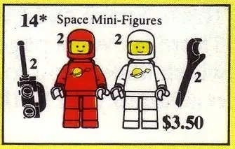 LEGO Space 14 Space Mini-Figures set