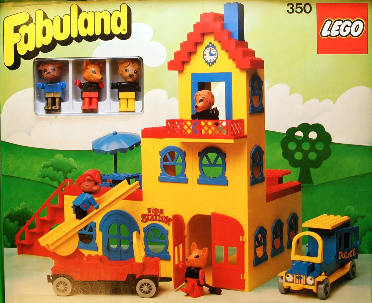 LEGO Fabuland 140 Town Hall set