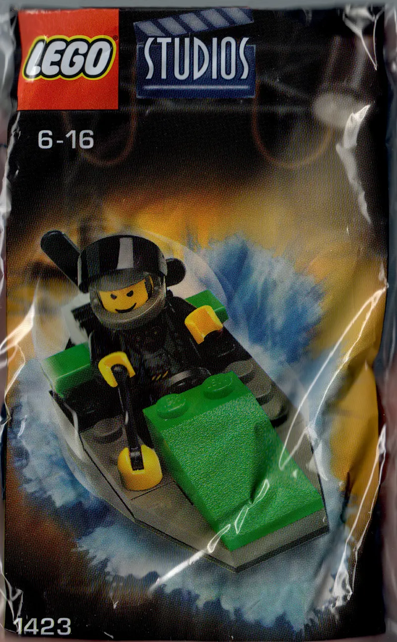 LEGO Studios 1423 Air Boat set