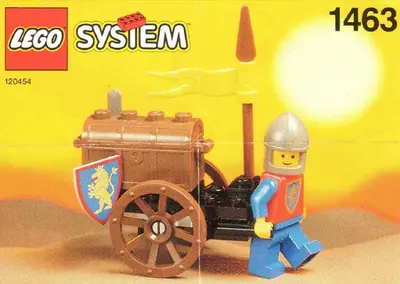 LEGO Castle 1463 Treasure Cart set