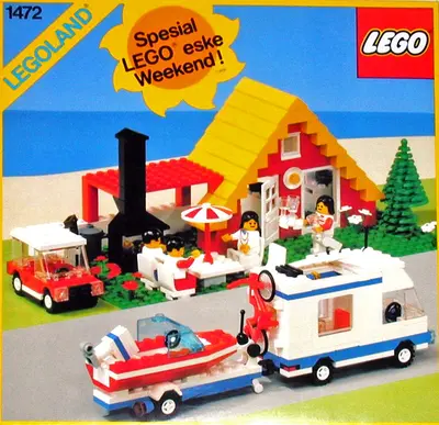LEGO Town 1472 Vacation House set