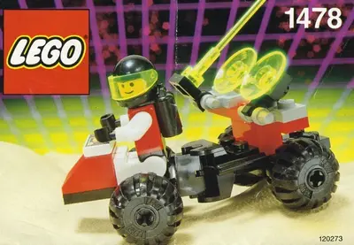 LEGO Space 1478 Mobile Satellite Up-Link set