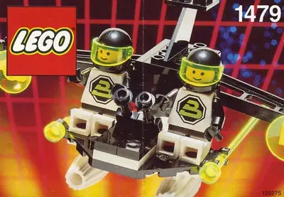 LEGO Space 1479 Two-Pilot Craft set