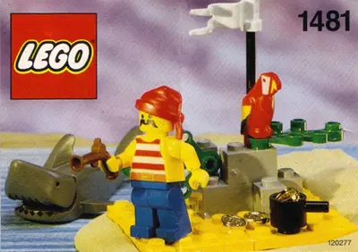 LEGO Pirates 1481 Pirates Desert Island set