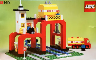 LEGO Trains 149 Fuel Refinery set