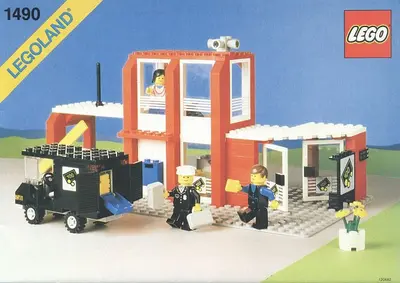 LEGO Town 1490 Town Bank set