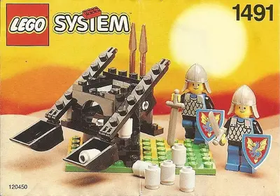 LEGO Castle 1491 Dual Defender set