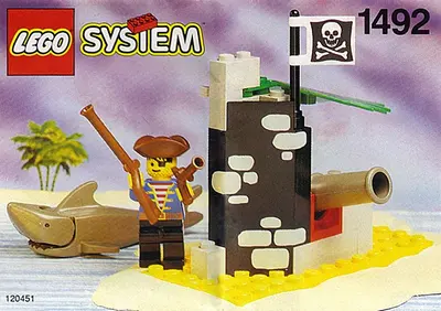 LEGO Pirates 1492 Battle Cove set