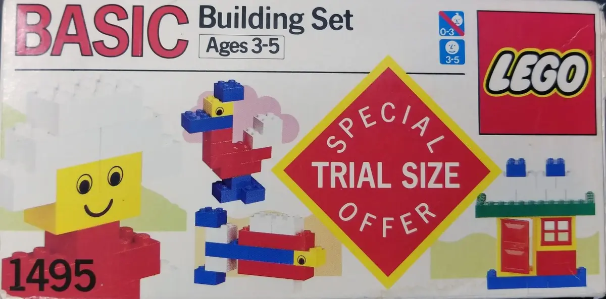 LEGO Basic 1495 Basic Building Set Trial Size set, image 2