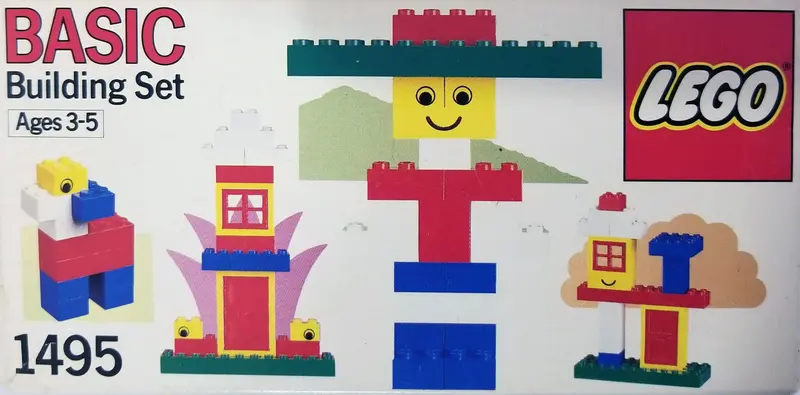 LEGO Basic 1495 Basic Building Set Trial Size set