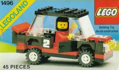 LEGO Town 1496 Rally Car set