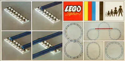 LEGO Trains 150 Straight Track set
