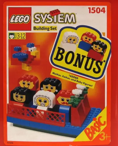 LEGO Basic 1504 Family Bucket, 3+ set