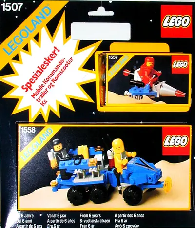 LEGO Space 1507 Special Two-Set Space Pack set