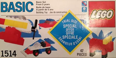 LEGO Basic 1514 Basic Building Set Trial Size set