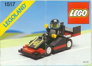 LEGO Town 1517 Black Racing Car set