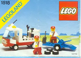 LEGO Town 1518 Racing Service Crew set