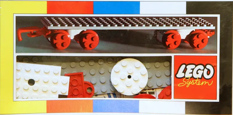 LEGO Trains 153 Large Train Wagon set