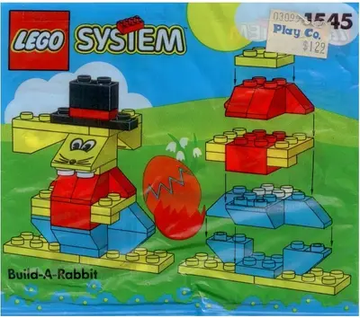 LEGO Basic 1545 Build-A-Rabbit set