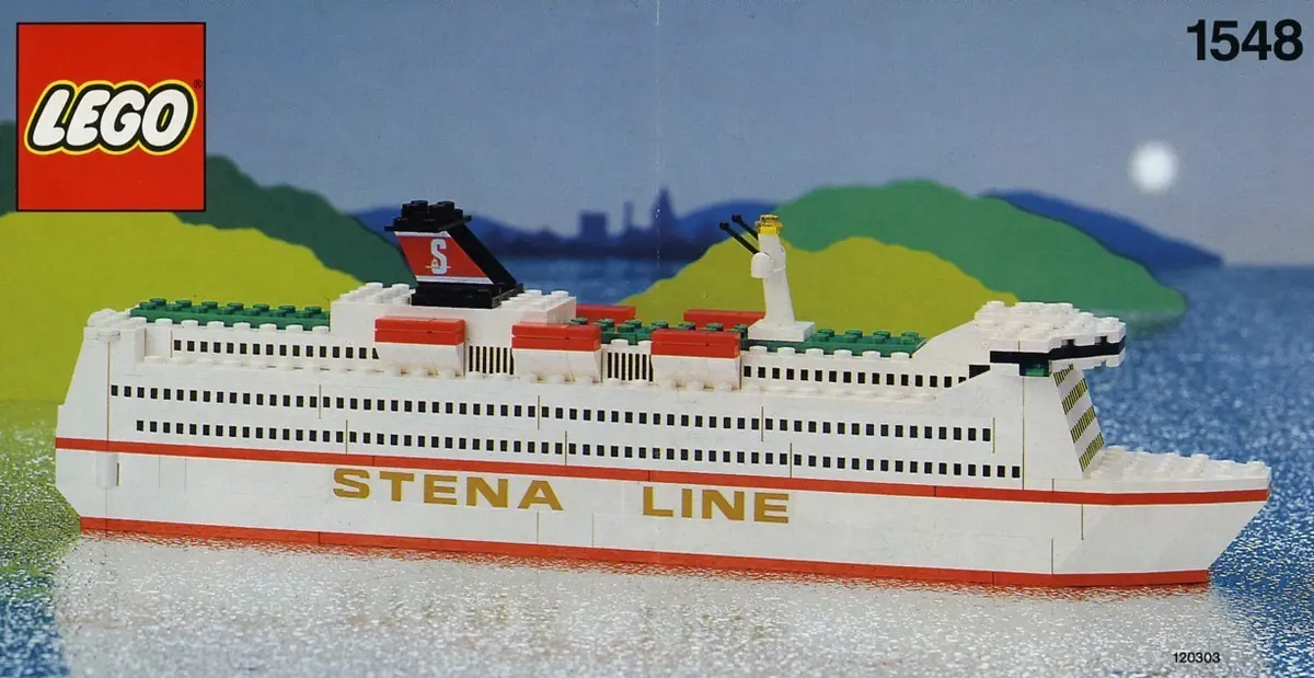 LEGO Promotional 1548 Stena Line Ferry set