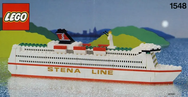LEGO Promotional 1548 Stena Line Ferry set