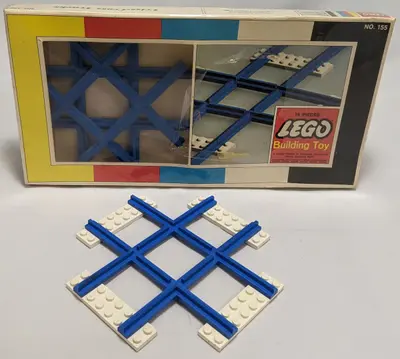 LEGO Samsonite 155 Cross Track set
