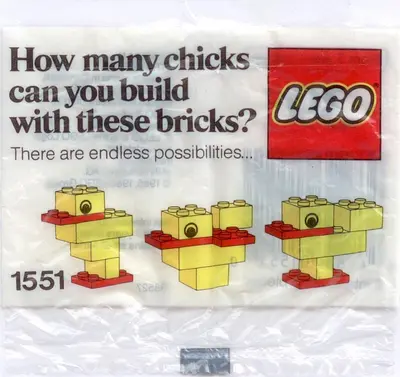 LEGO Basic 1551 Duck set