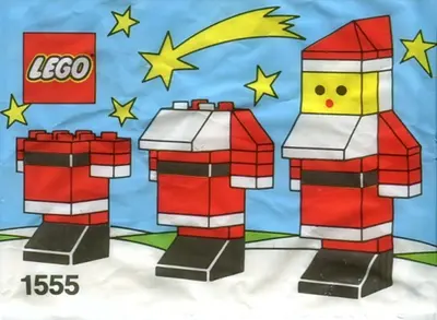 LEGO Basic 1555 Santa Claus set