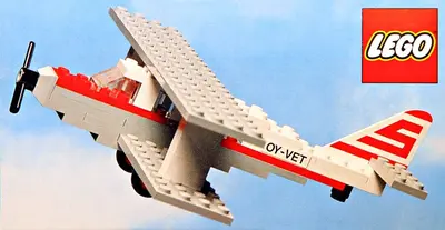 LEGO LEGOLAND 1555 Sterling Airways Aircraft set