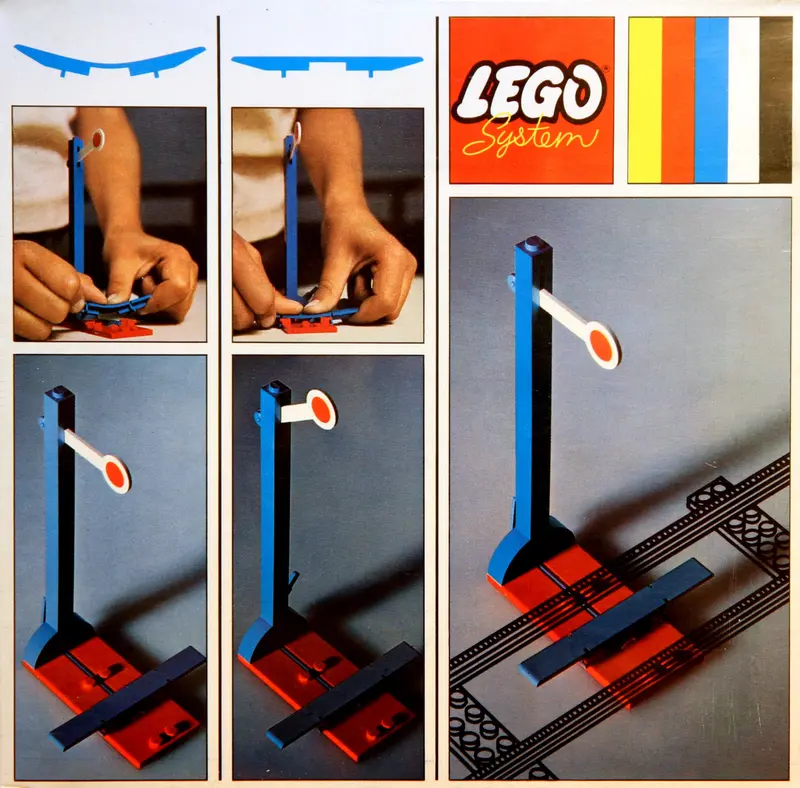 LEGO Trains 156 2 Signals with Automatic Stop / Go Attachment set