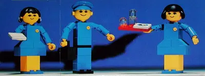 LEGO Building Set with People 1561 Airline Staff set