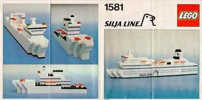 LEGO Promotional 1581 Silja Line Ferry set
