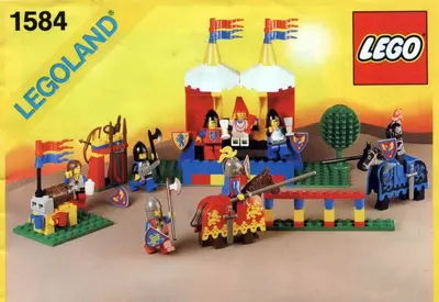 LEGO Castle 1584 Knight's Challenge set