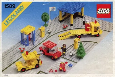 LEGO Town 1589 Breakdown Assistance, Touring Club Schweiz Edition set