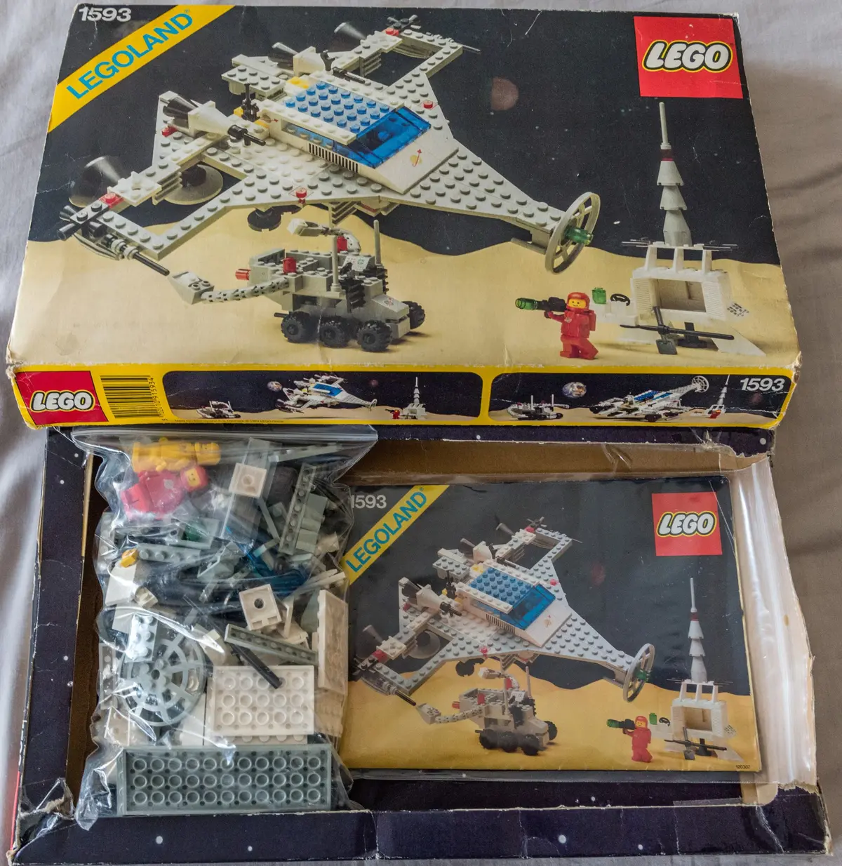 LEGO Space 1593 Super Model Building Instructions set, image 4