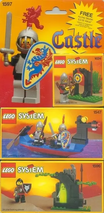 LEGO Castle 1597 Castle Value Pack set