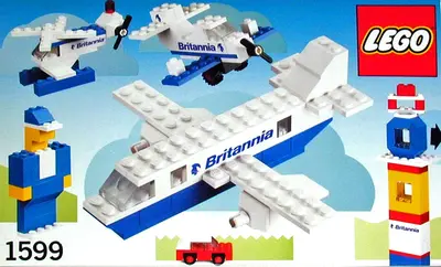 LEGO Basic 1599 Airliner set