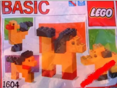 LEGO Basic 1604 Basic Set 3+ set
