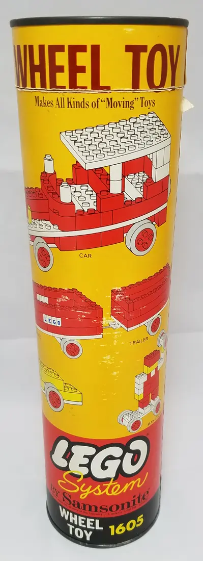 LEGO Samsonite 1605 Wheel Toy Set set